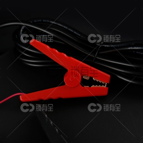 电瓶鳄鱼夹式12V外接直流电源线-DC插头 数控机电瓶供电线