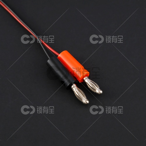 稳压电源直流输出电源线-香蕉头转DC插头4MM