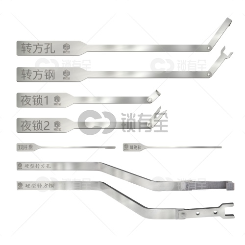 锁匠宝-智能指纹锁快开八件套工具 智能锁应急