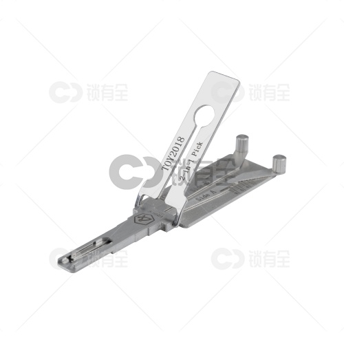 TOY2018-新款丰田汽车锁锁匠宝二合一工具-内铣两轨迹 适用新款丰田奕泽/荣放RAV4/亚洲龙等