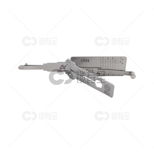 CY24-吉普汽车锁锁匠宝二合一工具-平铣两轨迹 适用克莱斯勒/漫步者/切诺基/道奇/EAGLE/万国/顺风