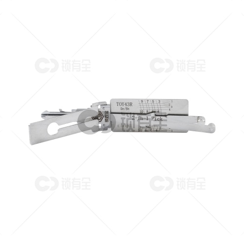 锁匠宝-TOY43R  斯巴鲁长城二合一-平铣两轨迹