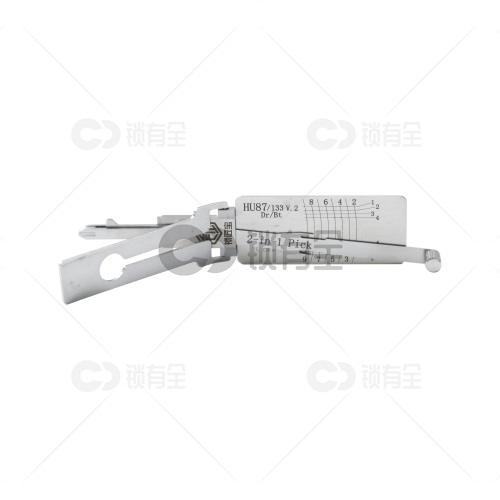 锁匠宝-铃木/长安HU87二合一工具-平铣两轨迹