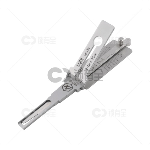 SQDL陕汽德龙大货车汽车锁锁匠宝二合一-内铣两轨迹