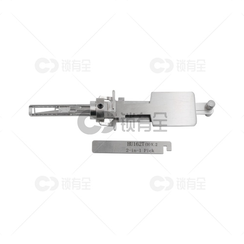 HU162T-9 V.2大众汽车锁锁匠宝二合一工具 适用斯柯达/高7/高尔夫嘉旅/途观L/蔚揽/朗逸/奥迪Q2L/奥迪Q3/奥迪A3 「带切口」