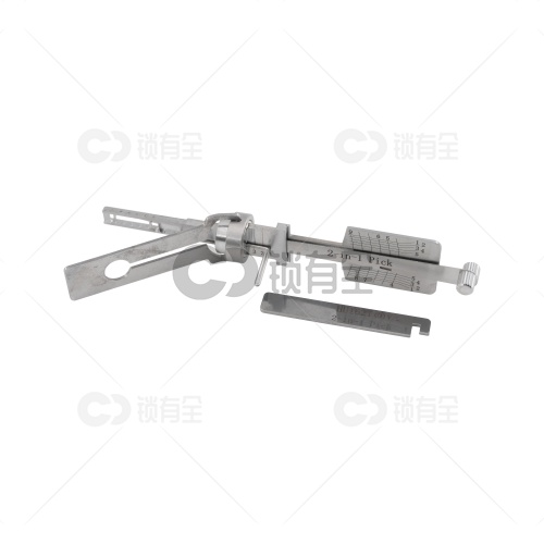 HU162T-9 V.2大众汽车锁锁匠宝二合一工具 适用斯柯达/高7/高尔夫嘉旅/途观L/蔚揽/朗逸/奥迪Q2L/奥迪Q3/奥迪A3 「带切口」