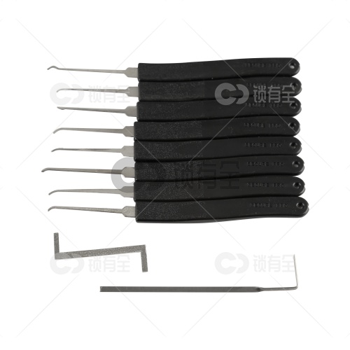 精品八支单钩百合匙 锁匠新手练功 入门级单钩 学徒练手常备