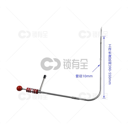 精致整体不锈钢四爪猫眼锁匠专用工具 鱼叉式