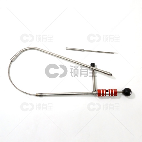 精致整体不锈钢四爪猫眼锁匠专用工具 鱼叉式