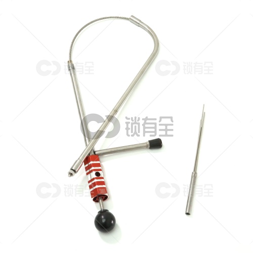 精致整体不锈钢四爪猫眼锁匠专用工具 鱼叉式