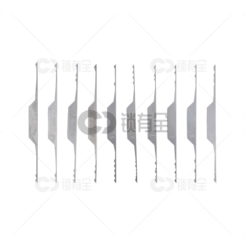 新款精制不锈钢双头波浪刷钩10件套 波浪钩10+8套装