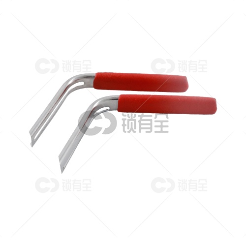 新款精制不锈钢双头波浪刷钩10件套 波浪钩10+8套装