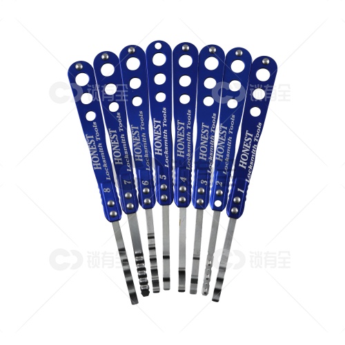 百诚保险柜外装打点钥匙快开套装（8支)