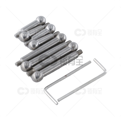 百诚保险柜旗杆叶片锁工具套装 8件套