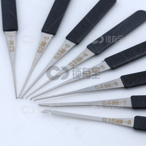 断钥匙取出工具套装 12件套  断钥匙取出器