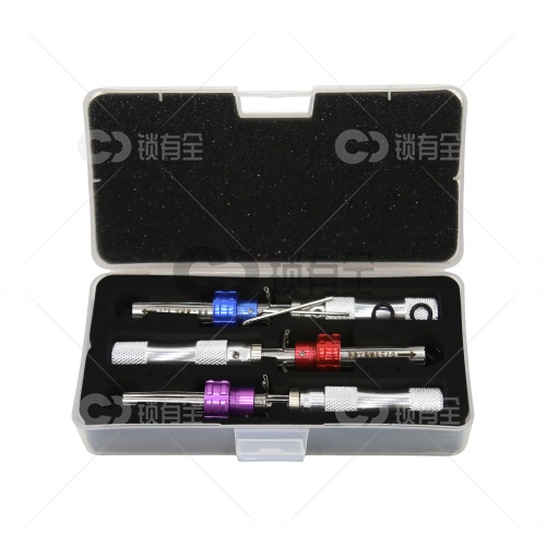 百诚精工 第二代特长款不锈钢梅花器三件套  梅花快开工具