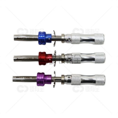 百诚精工 第二代特长款不锈钢梅花器三件套  梅花快开工具