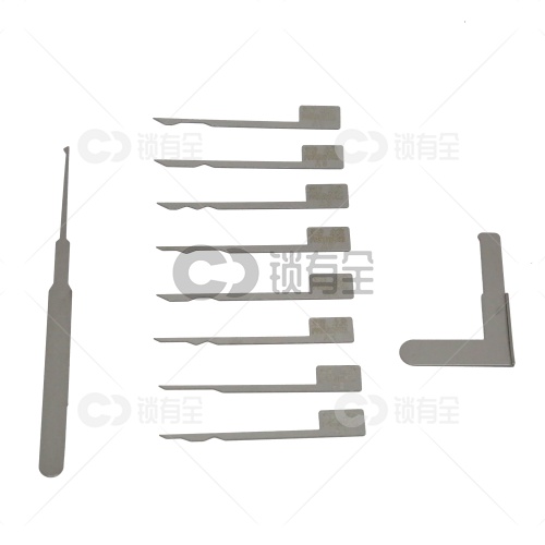 百诚精工 艾普、永发保险柜弹珠加铣槽主锁工具 开启工具