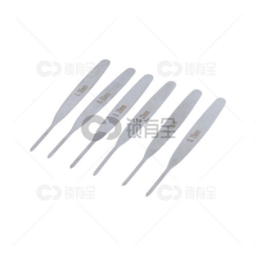 叶片锁复合定齿工具（全套） 无损开启叶片锁 C级锁芯工具套装 技术开启工具|锁匠用品