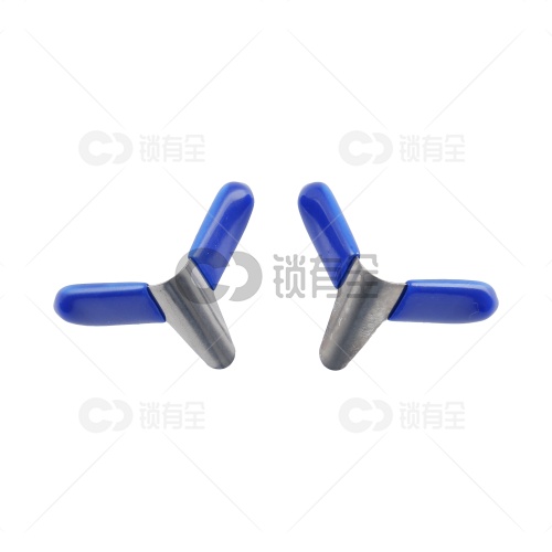 百诚精工挂锁专用飞机夹小号2件套 快速开启 不伤锁体 滴胶手柄