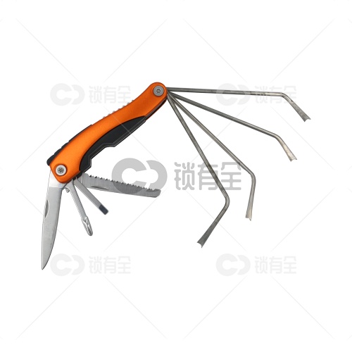 万用防盗门锁体 折叠钩组合 锁体钩开工具 GS-X8