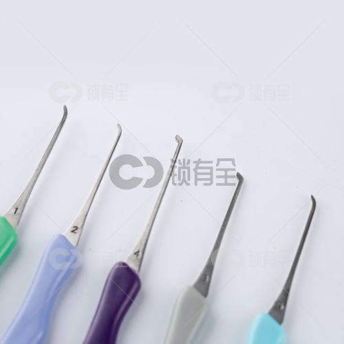 HUK精美5件皮包羽毛型彩色单钩/锁匠彩色单钩/5支皮包精装单钩