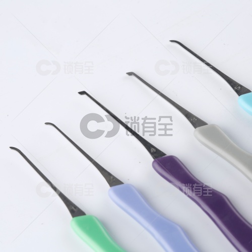 HUK精美5件皮包羽毛型彩色单钩/锁匠彩色单钩/5支皮包精装单钩