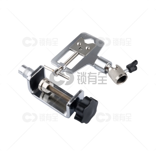 胡氏360°旋转练功夹  锁匠专用不锈钢练功夹|锁具架子|锁匠练功夹