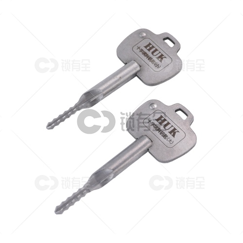 HUK-十字套开工具（粗齿、细齿）十字试开钥匙套装 十字毛线开