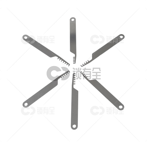 全钢梳子6件套 修锁组合装梳子六件套