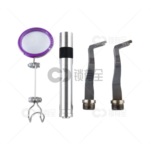 新款车锁带灯别子「双头款」