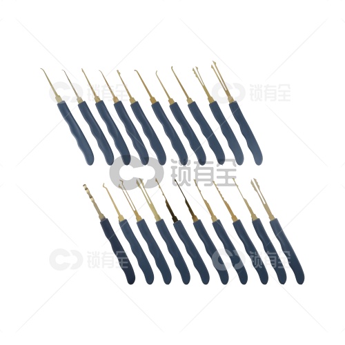 20支百合单钩 锁匠民用工具