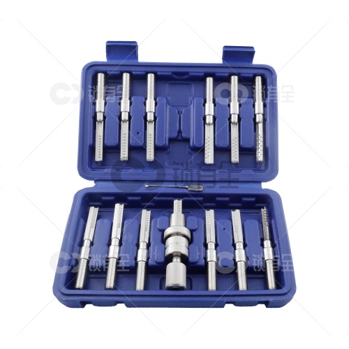 超值全钢手动撞匙大全 撞匙十三件套装