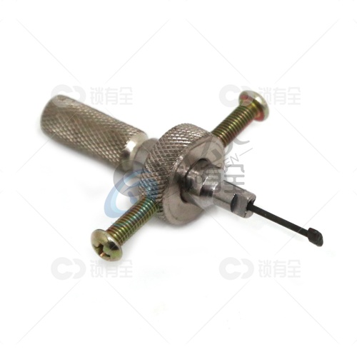 无簧叶片锁金刚挂锁工具（短）