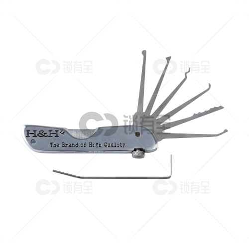 折叠刀式便携式单钩 折叠单钩 4支钩+别子 