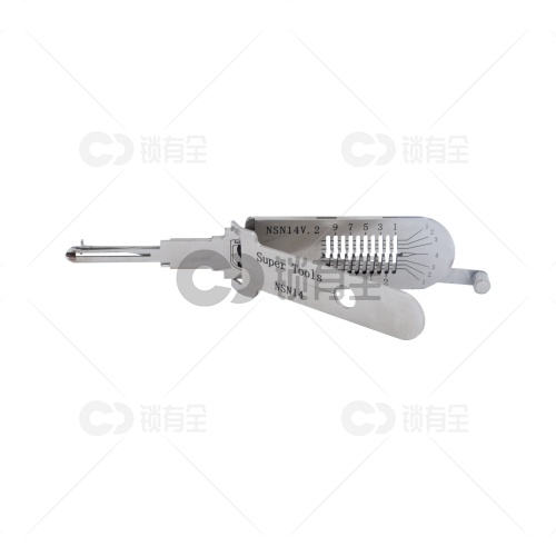 丘比特NSN14 8齿尼桑汽车锁读齿开启二合一 尼桑 天籁 骐达 颐达 骊威 英菲尼迪 斯巴鲁