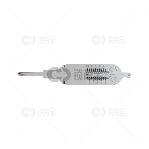 丘比特NSN14 8齿尼桑汽车锁读齿开启二合一 尼桑 天籁 骐达 颐达 骊威 英菲尼迪 斯巴鲁