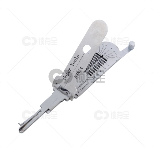 丘比特NSN14 8齿尼桑汽车锁读齿开启二合一 尼桑 天籁 骐达 颐达 骊威 英菲尼迪 斯巴鲁