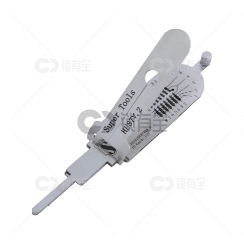 丘比特HU87铃木汽车锁读齿开启二合一