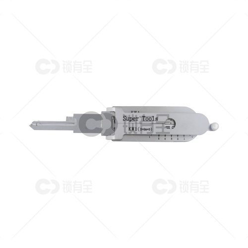 丘比特KW1L读齿开启二合一  丘比特美国Kwikset民用锁二合一-KW1L-左槽