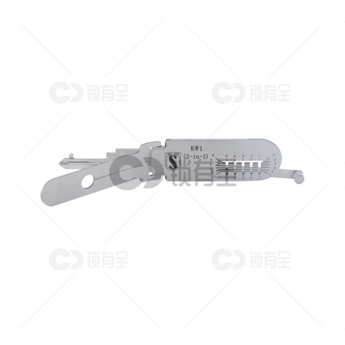 丘比特KW1L读齿开启二合一  丘比特美国Kwikset民用锁二合一-KW1L-左槽