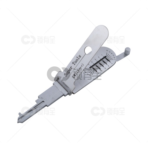 丘比特KW1L读齿开启二合一  丘比特美国Kwikset民用锁二合一-KW1L-左槽