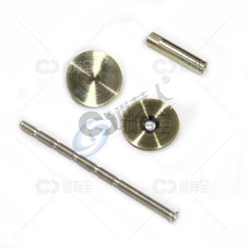 40MM防盗门通用堵孔器  红古铜 拉丝金 青古铜 拉丝钢四色可选