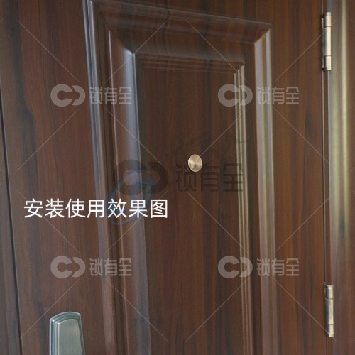 防盗门通用堵孔器30/40/50mm  红古铜 拉丝金 青古铜 拉丝钢四色可选