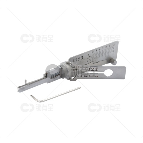 AKK TOOL Schlage西勒奇 C123读开二合一工具