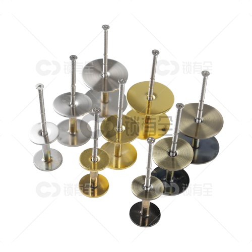 防盗门通用堵孔器30/40/50mm  红古铜 拉丝金 青古铜 拉丝钢四色可选