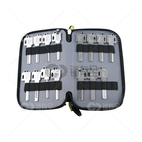 强者归来锡纸工具15件套装-订制版 带导针和摇把 锡纸快开工具套装   防盗锁套装