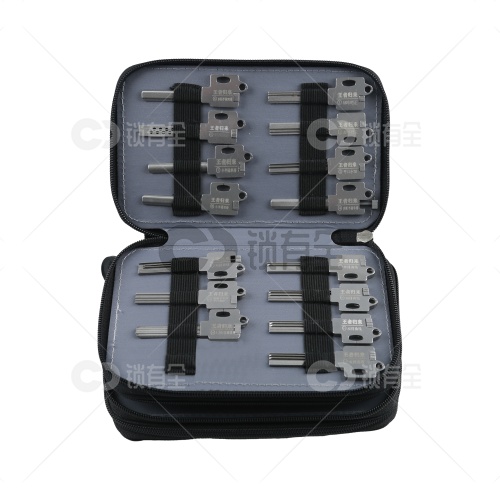 强者归来锡纸工具15件套装-订制版 带导针和摇把 锡纸快开工具套装   防盗锁套装