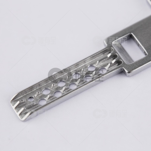 【15】免导针一体-新步阳平板双排带闭门珠与两穿芯珠-锡纸晃匙工具  不锈钢锡纸工具