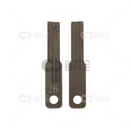 【16号】美佳乐双排曲线 合金钢锡纸软硬开